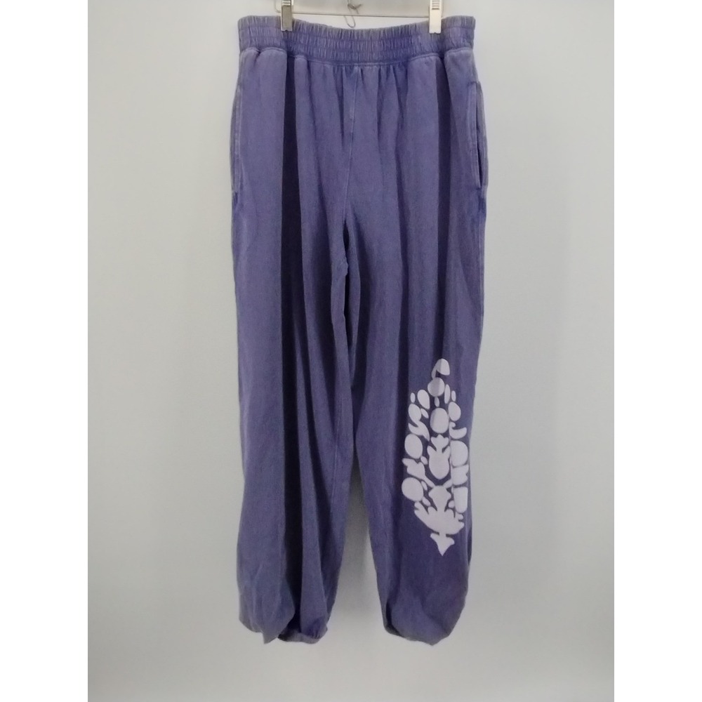 NWT FP Movement Hot Shot Logo Crossover 2 Piece Set Blue Indigo Pockets Large - Picture 5 of 16